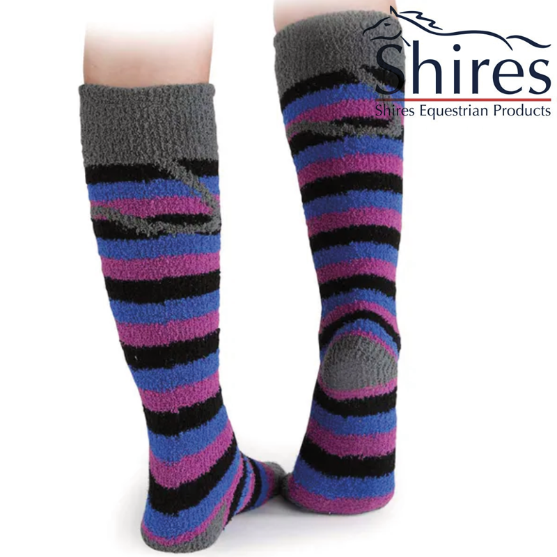 Shires Adult Fluffy Socks - Cat-1