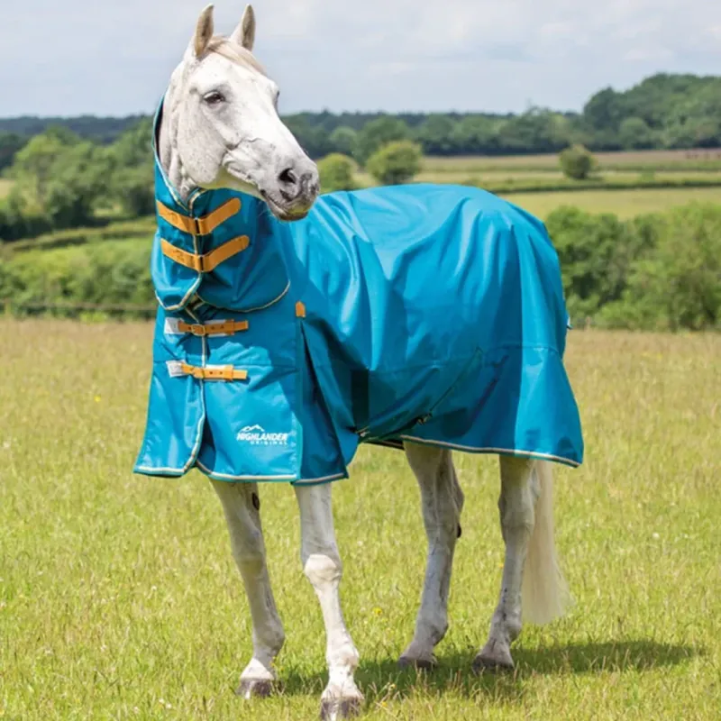 Shires Highlander Original Lite Turnout Combo - Teal