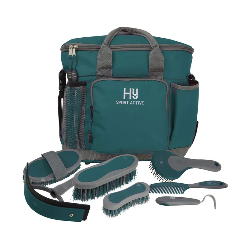 Hy Sport Active Complete Grooming Bag - Alpine Green