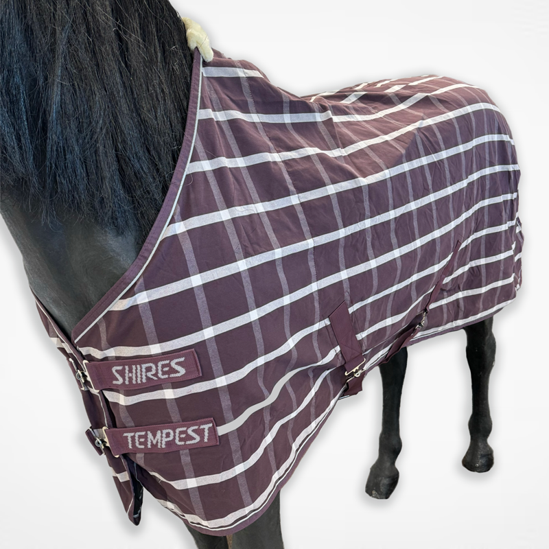 Shires Cheltenham Summer Sheet - Burgundy-1