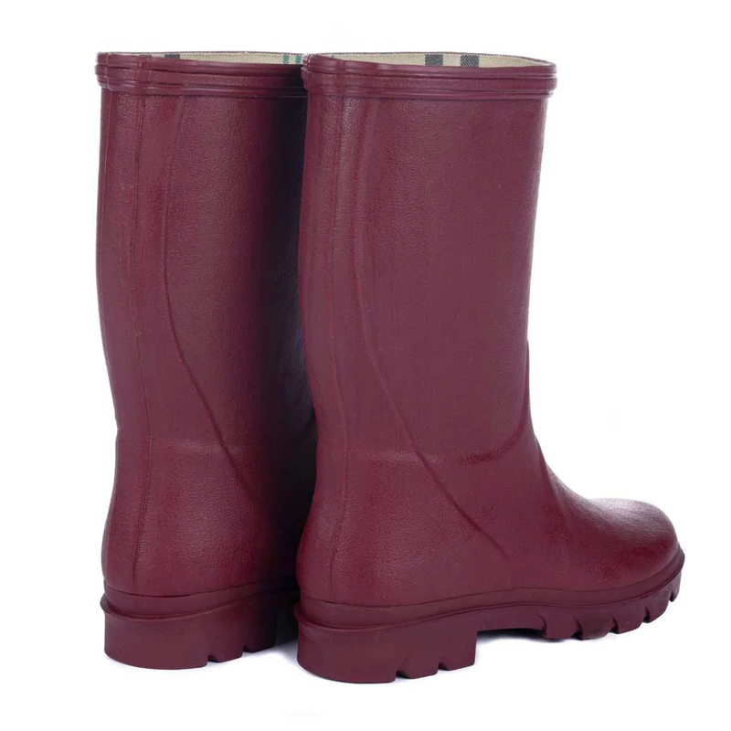 Le Chameau Children's Petite Aventure Jersey Lined Boot - Rouge-1