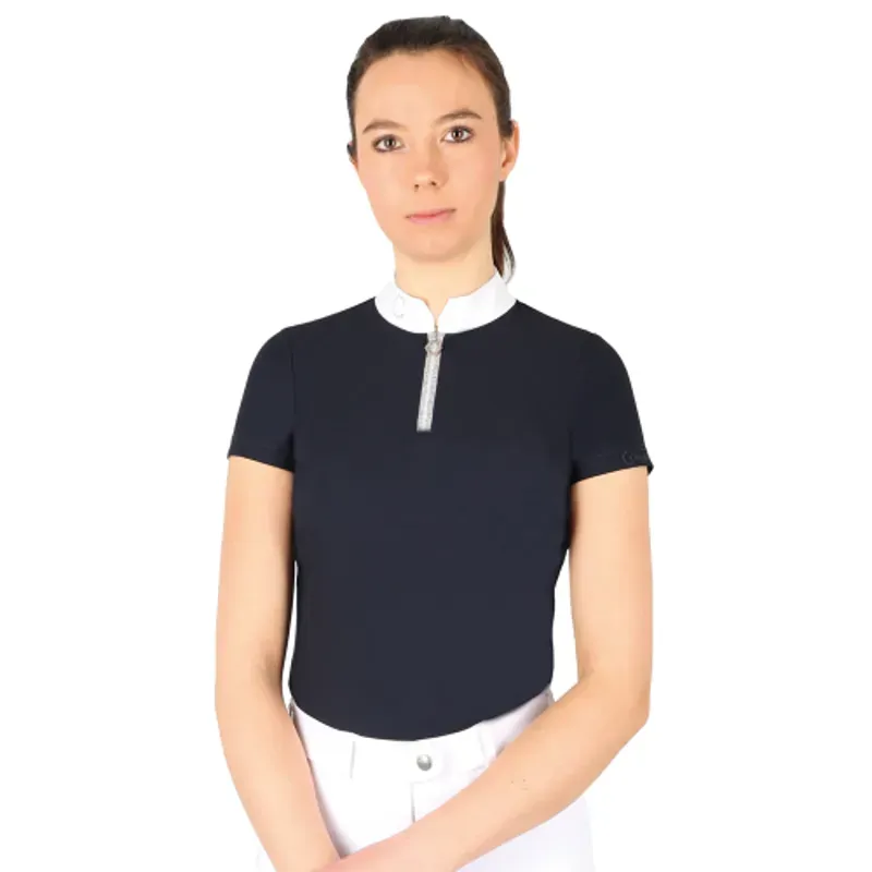 Coldstream Elrick Show Shirt -Navy