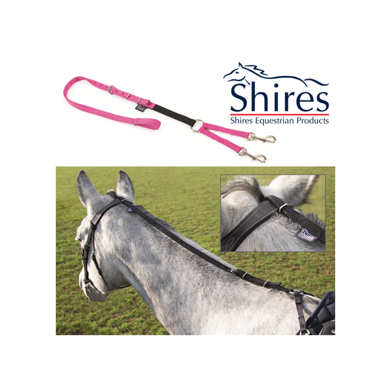 Shires Daisy Reins - Blue-1