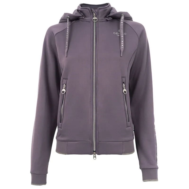Cavallo Elisea Ladies Functional Sweat Jacket - Plum