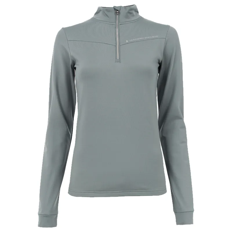 Cavallo Elfa Functional Stand Up Collar Shirt - Dusty Mint