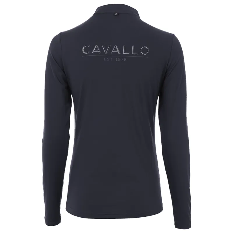 Cavallo Edera Functional Jersey Shirt - Dark Blue-1