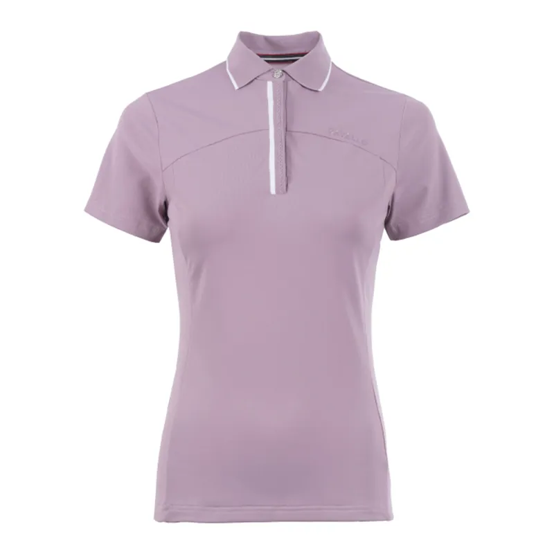 Cavallo Ladies Pique Polo - Dusty Rose