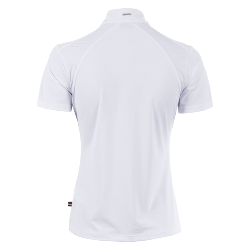 Cavallo Ladies Functional Half Zip Competition Shirt - White-1
