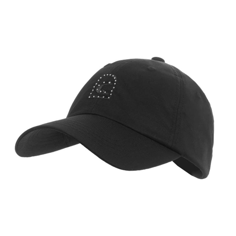 Cavallo Ladies Rhinestone Cap - Black