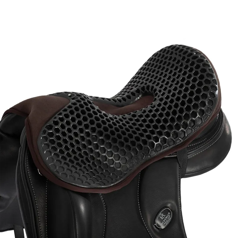 Acavallo Ortho Pubis Gel Out Dressage Seat Saver - Brown