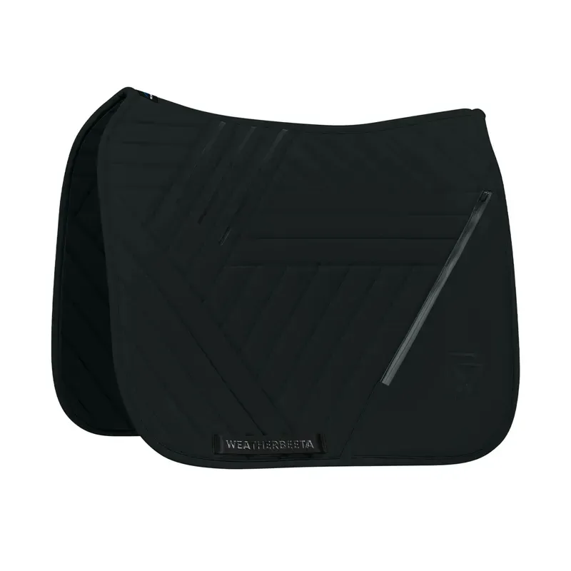 WeatherBeeta Softshell Pro Grip Dressage Saddlepad - Black