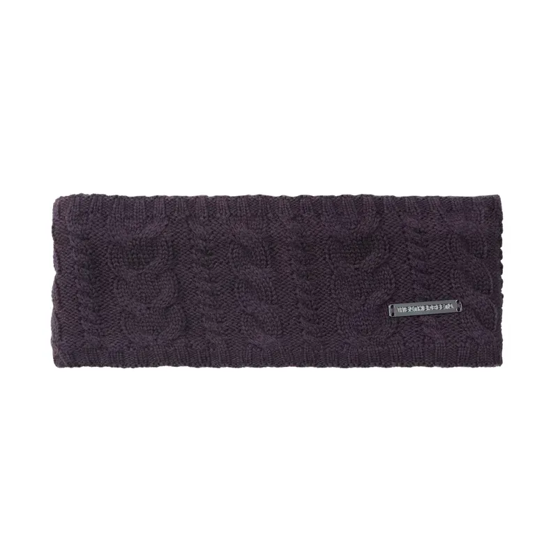 WeatherBeeta Knitted Headband - Blackberry