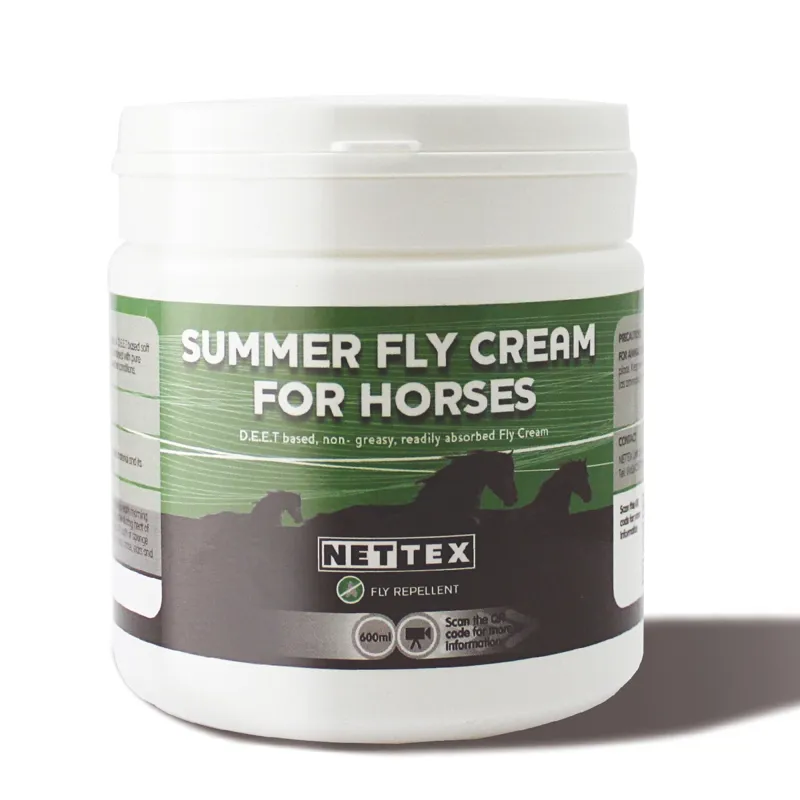 Nettex Summer Fly Cream For Horses - 600ml