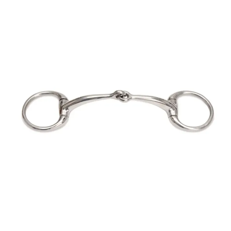 Shires Small Ring Curved Mouth Eggbutt Bit
