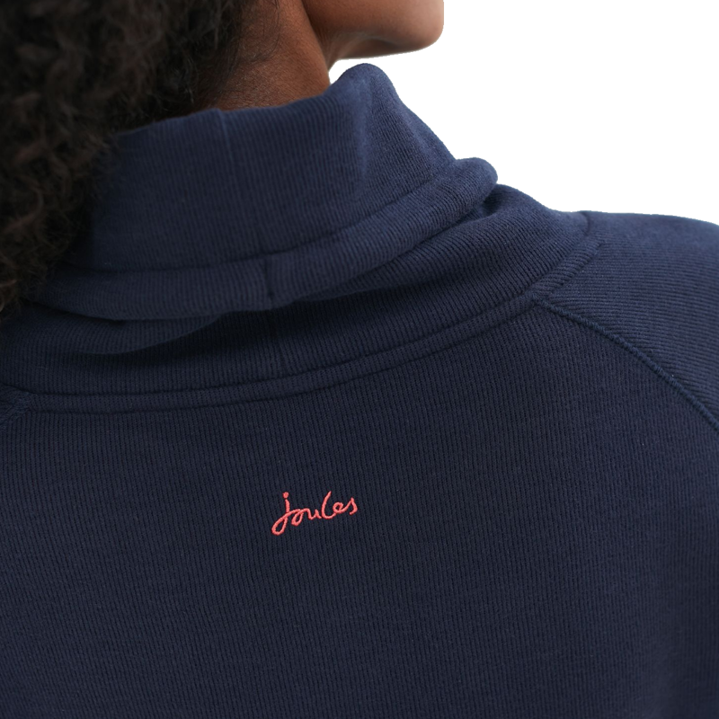 Joules Nadia Ribbed Sweatshirt - French Navy-2