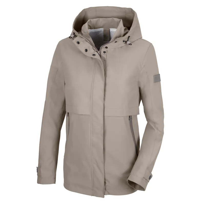 Pikeur Sports Ladies Rain Coat - Soft Greige