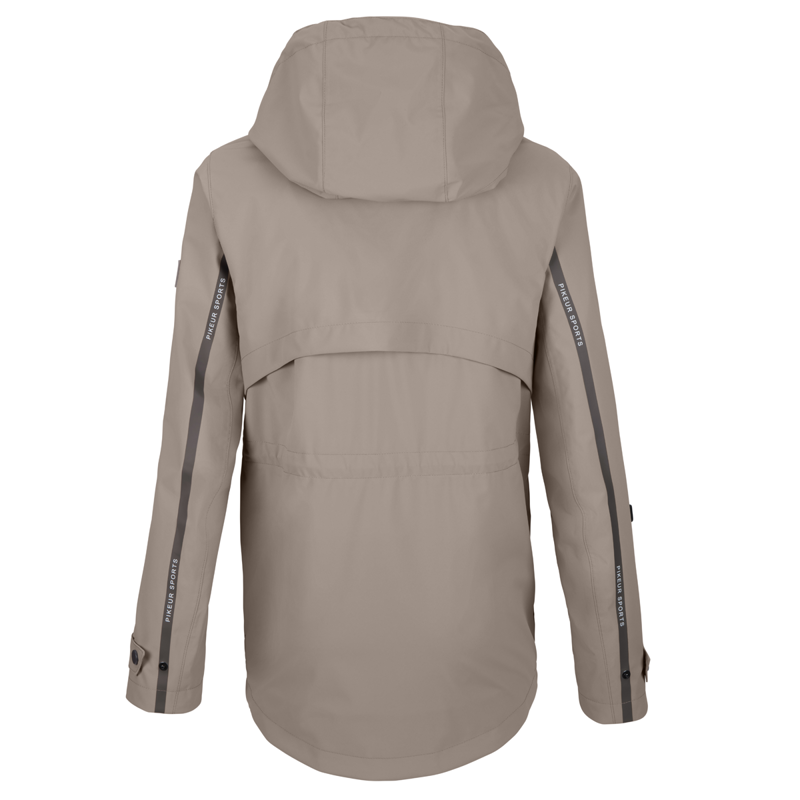 Pikeur Sports Ladies Rain Coat - Soft Greige-1