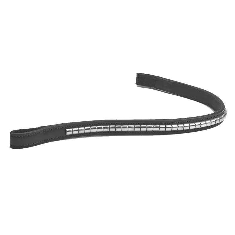 Shires Velociti Rapida Clincher Browband - Black/Silver