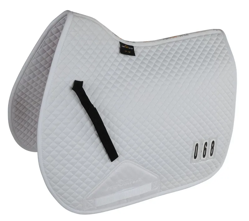 Shires ARMA Numbered Saddlecloth - White