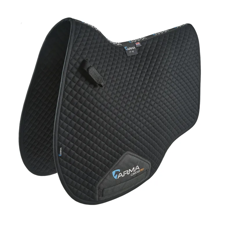 Shires ARMA Euro Cut Saddlecloth - Black