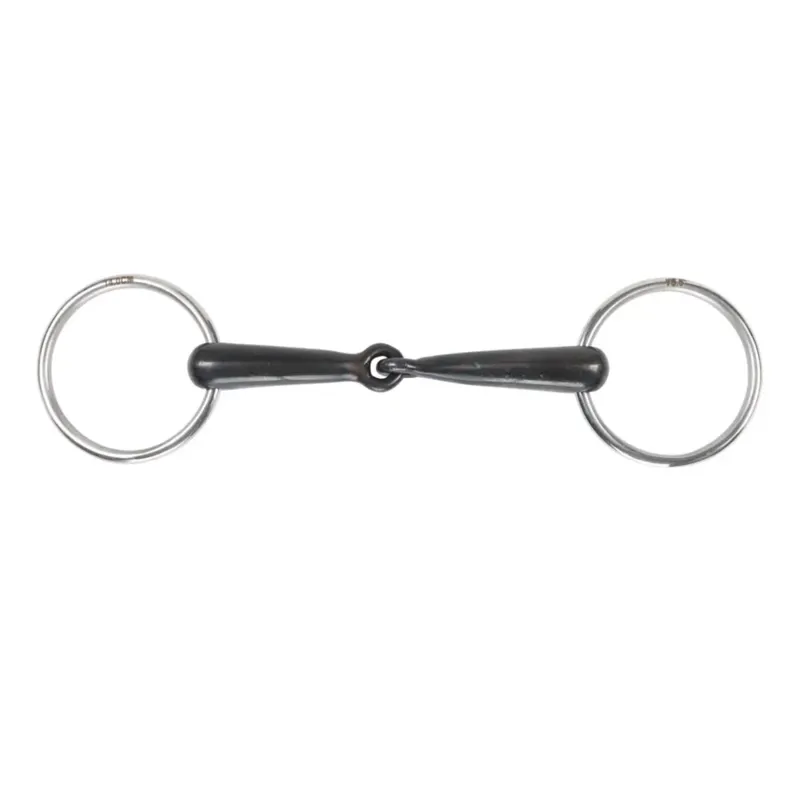Shires Sweet Iron Hollow Mouth Loose Ring  Snaffle Bit