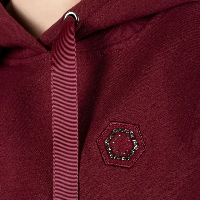 Coldstream Cheswick Diamante Hoodie - Windsor Wine-2