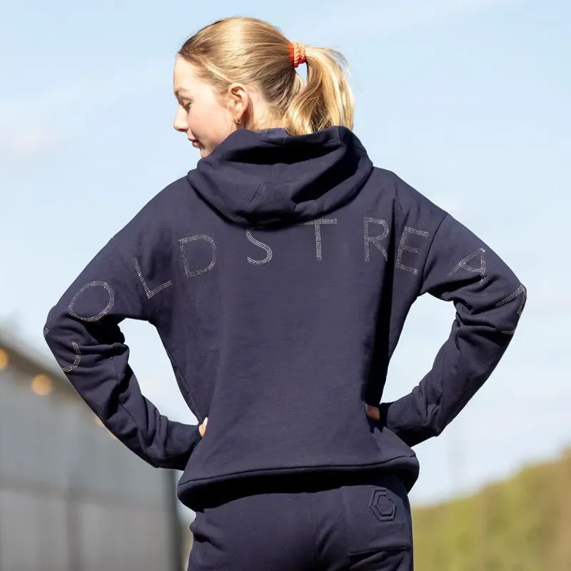 Coldstream Cheswick Diamante Hoodie - Navy-1