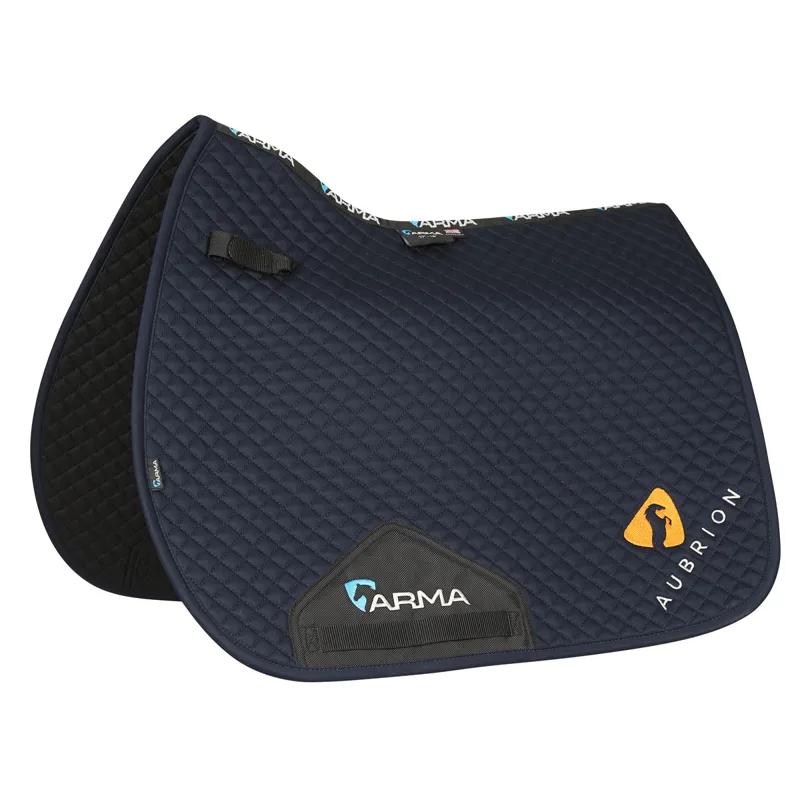 Aubrion Branded GP Saddlecloth - Navy
