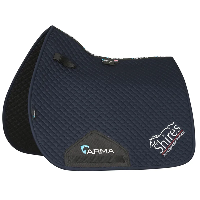 Shires ARMA Branded GP Saddlecloth - Navy