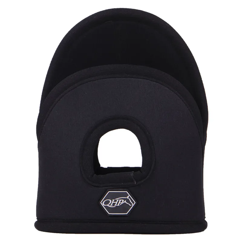 QHP Stirrup Covers Neoprene - Black