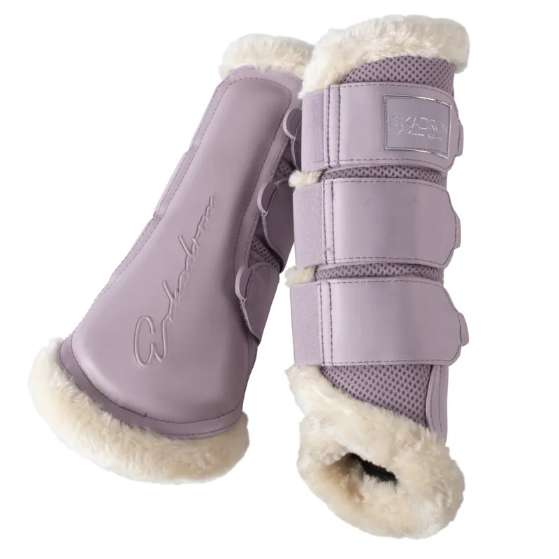 Eskadron Mesh Faux Fur Soft Tendon Boots Classic Sports SS22 - Silk Purple