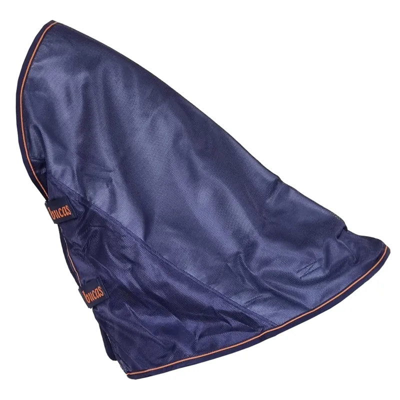 Bucas Therapy Mesh Neck Cover - Navy/Orange