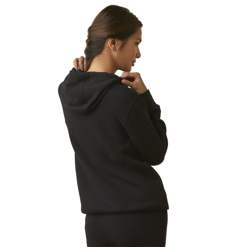 Ariat Women's Real Geo Hoodie - Black-1