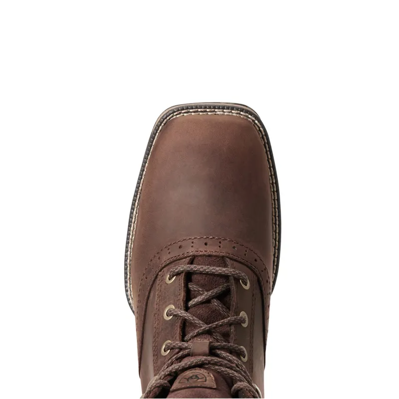 Ariat Women's Anthem Lacer Boot - Distressed Brown-5