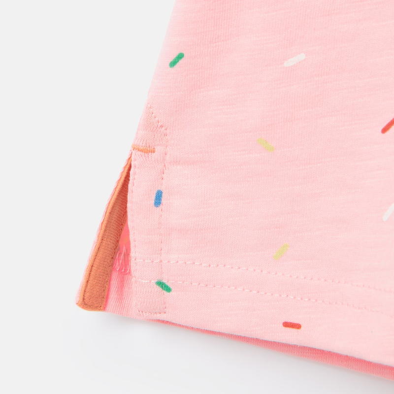 Joules Girls' Fun Days Graphic T-shirt - Pink-3