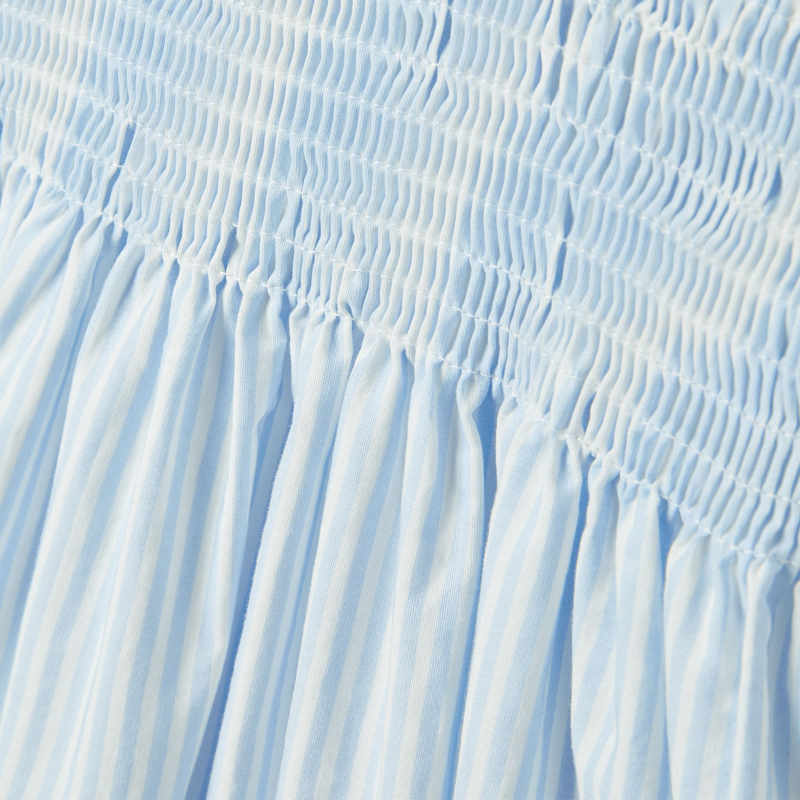 Joules Girls' Woven Sundress - Blue Stripe-3