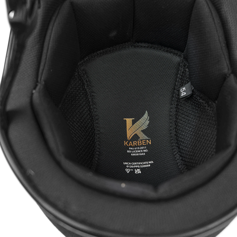 Shires Karben Junior Skull Cap - Black-2