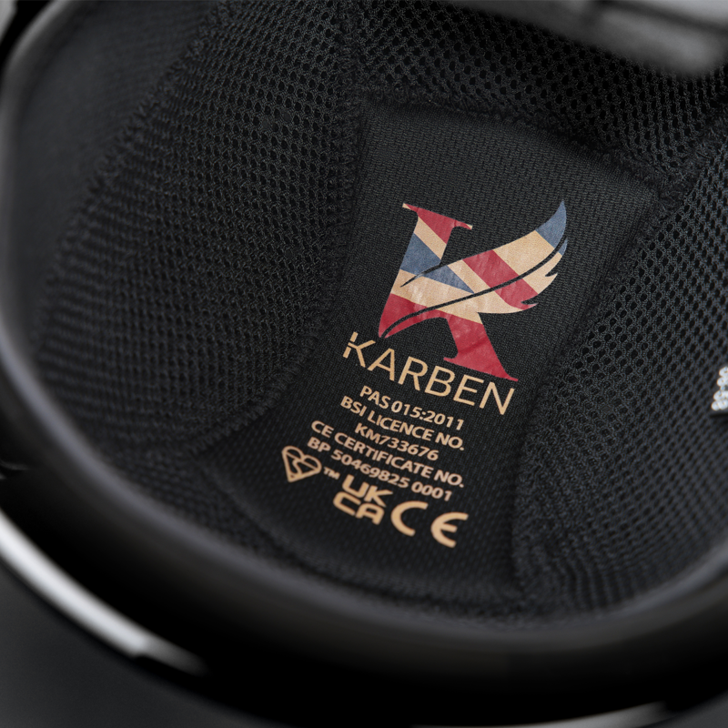 Shires Karben Elena Riding Hat - Black-8