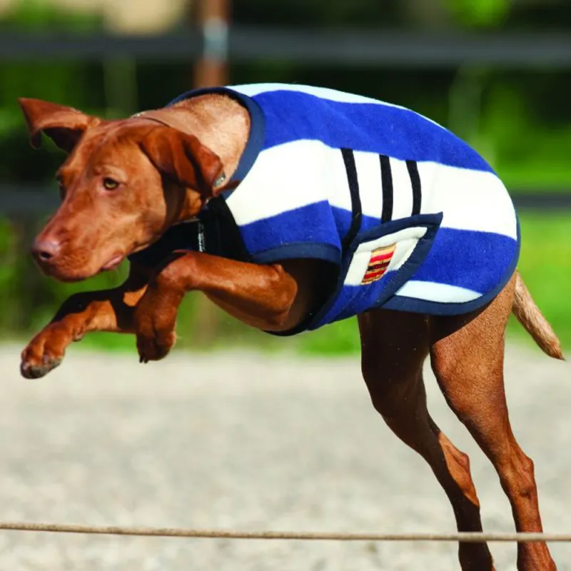 Rambo Fleece Dog Rug Witney Navy