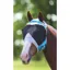 Shires Fine Mesh Fly Mask With Ear Holes - Teal