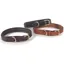 Shires Digby and Fox Padded Leather Dog Collar -  Black