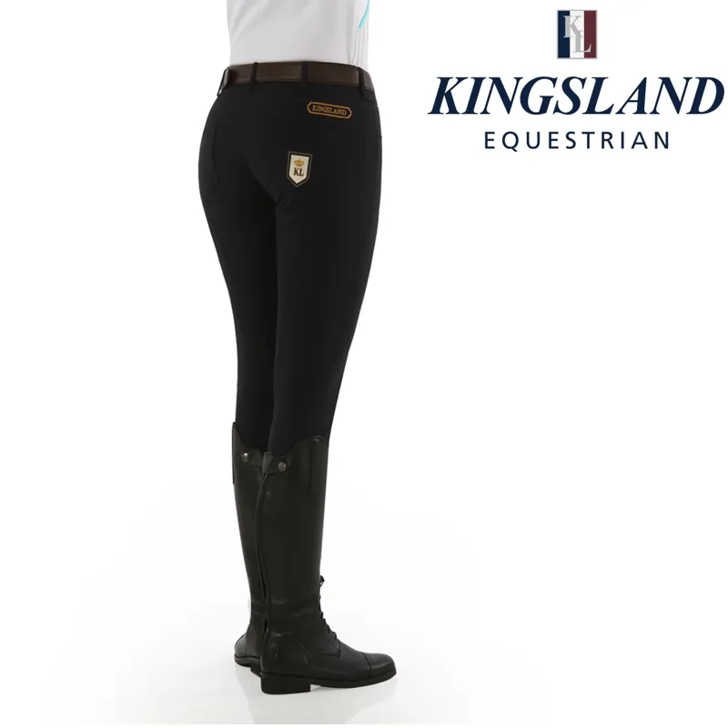 Kingsland Karen Ladies Curvy Fit Breeches  - Navy