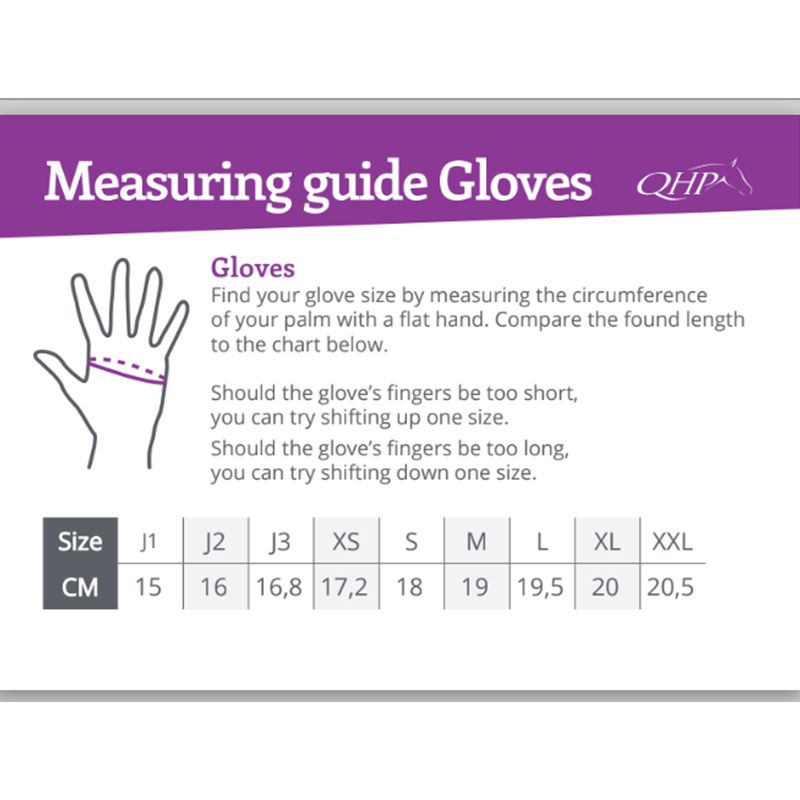 QHP Kids Glove Yazz - Desert Rose-1