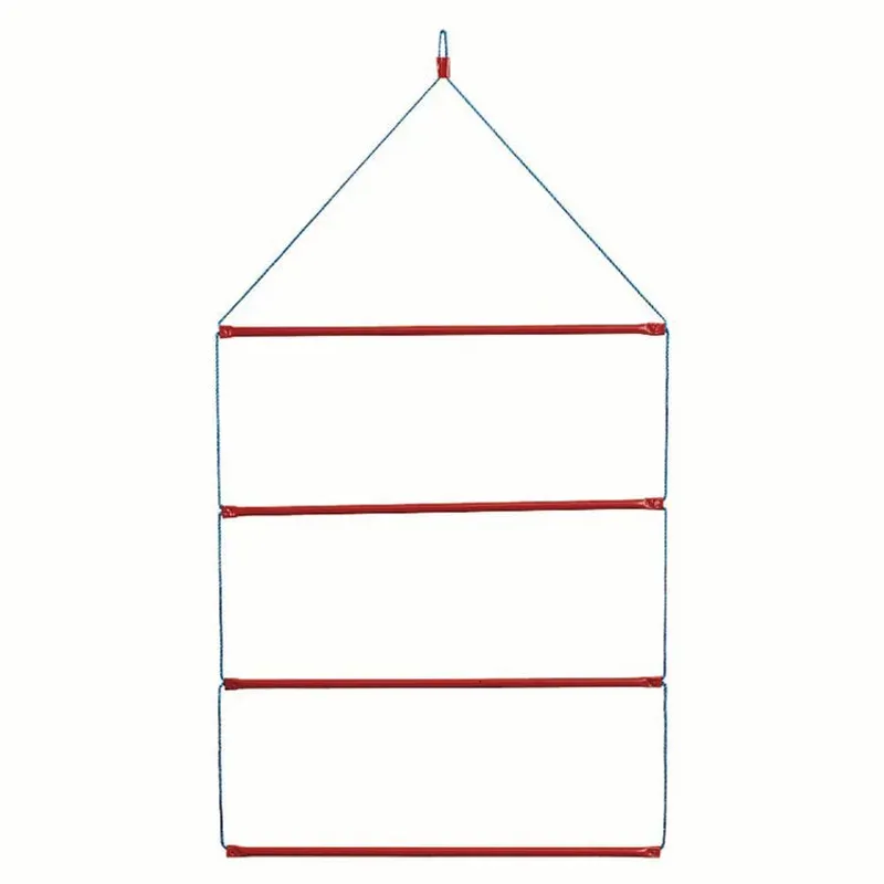 STUBBS Hanging Blanket Rack in Red