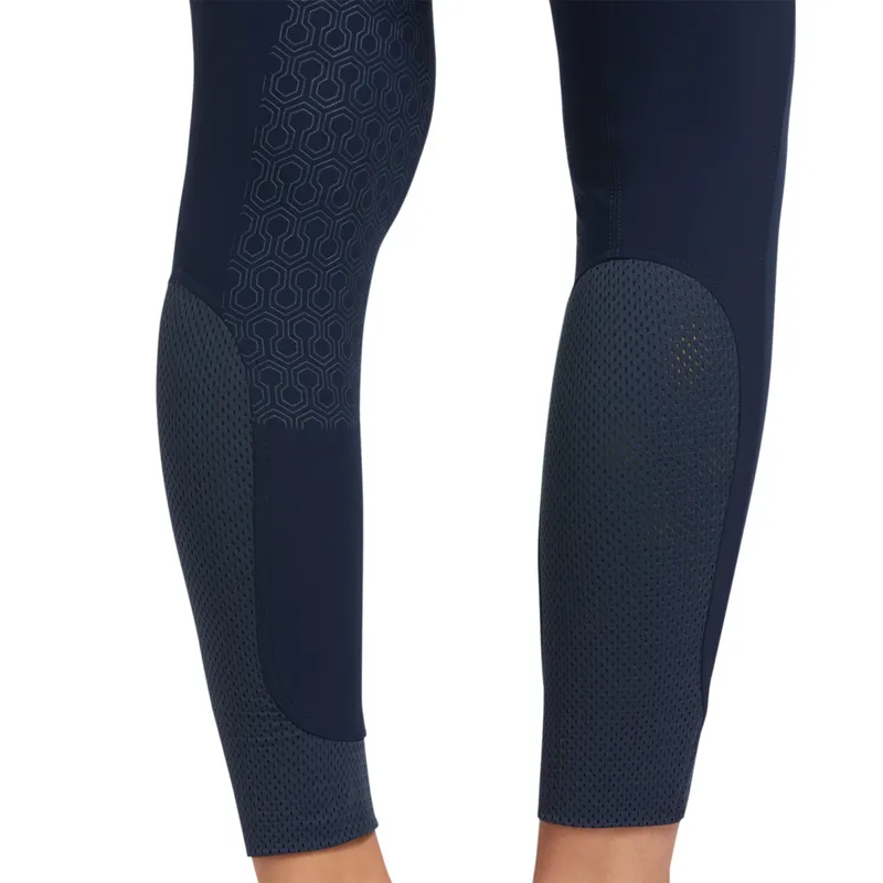 Ariat Women's Tri Factor Grip Knee Patch Breech - Navy-2