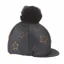 Diamante Star Hat Cover - Black