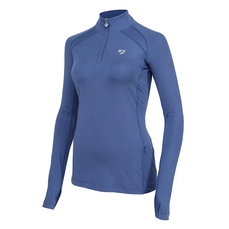 Aubrion Tipton Long Sleeve Base Layer - Blue