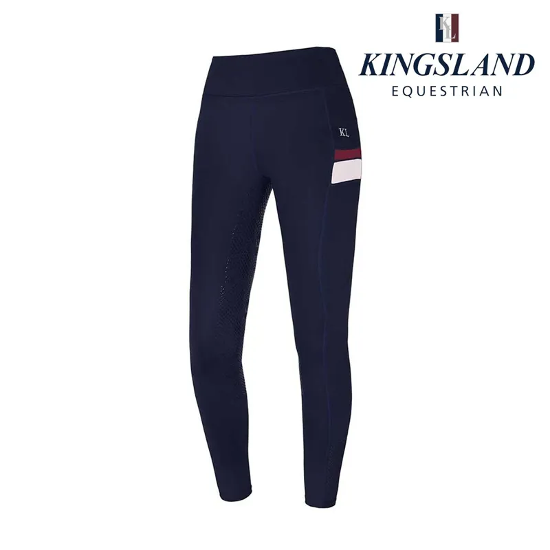 Kingsland Klkarina Full Grip Breeches - Navy Blazer-1