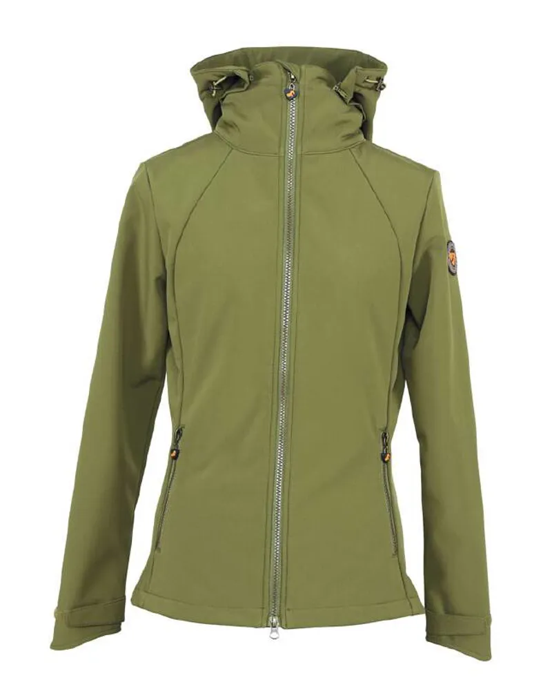 Aubrion Finchley Womens Softshell Jacket in Olive
