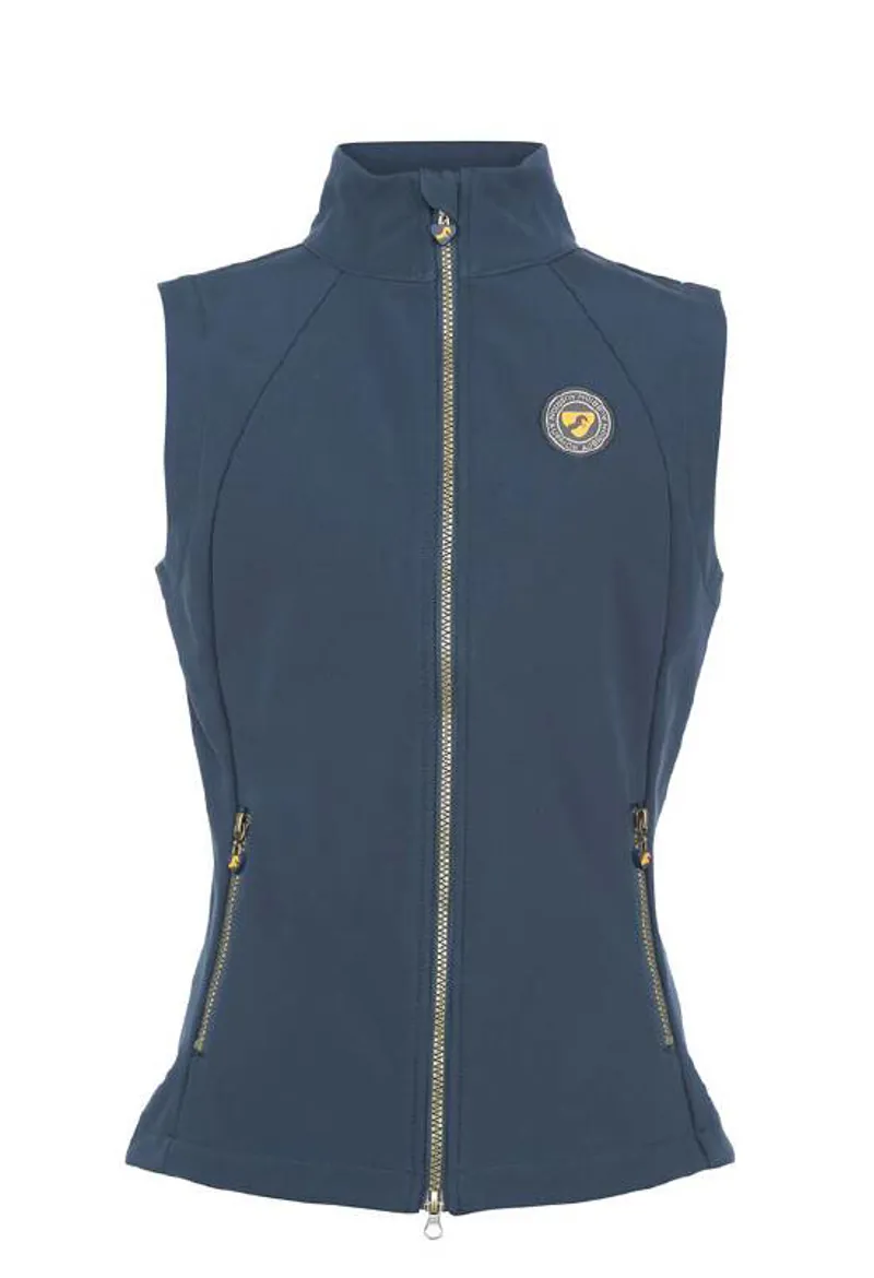 Aubrion Ealing Womens Softshell Gilet in Navy